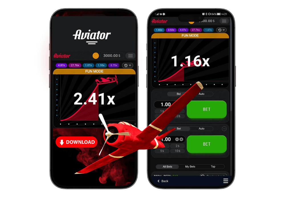 Aviator app and mobile version site